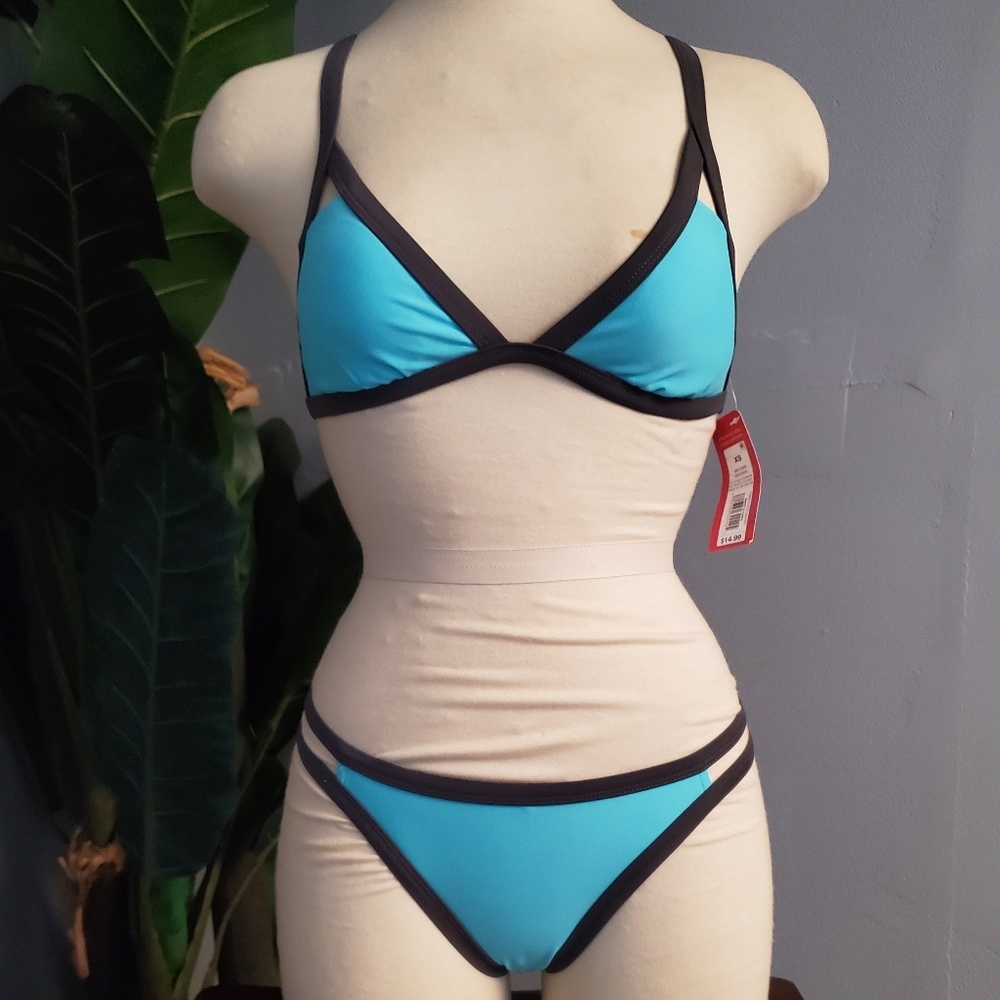 Sky blue bikini